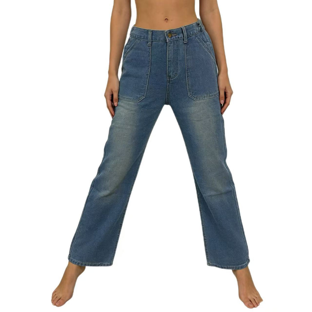 Damer Högmidjade Jeans i Vintage-stil Mirla-Eva Jonsson