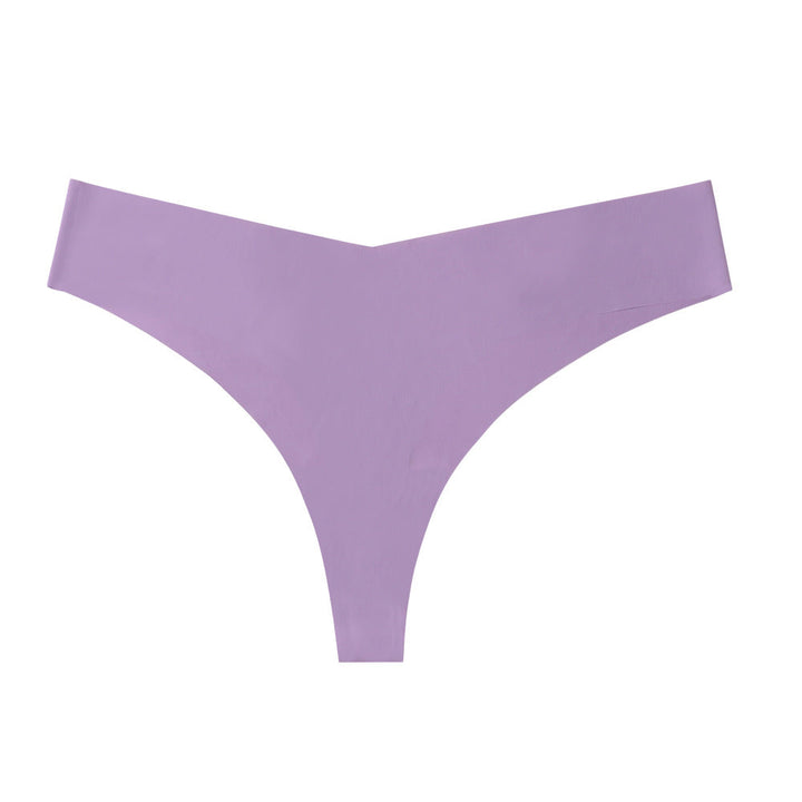 Damer Högskuren Tanga av Elastisk Mikrofiber med Sömlös Bearbetning Mirla-Eva Jonsson