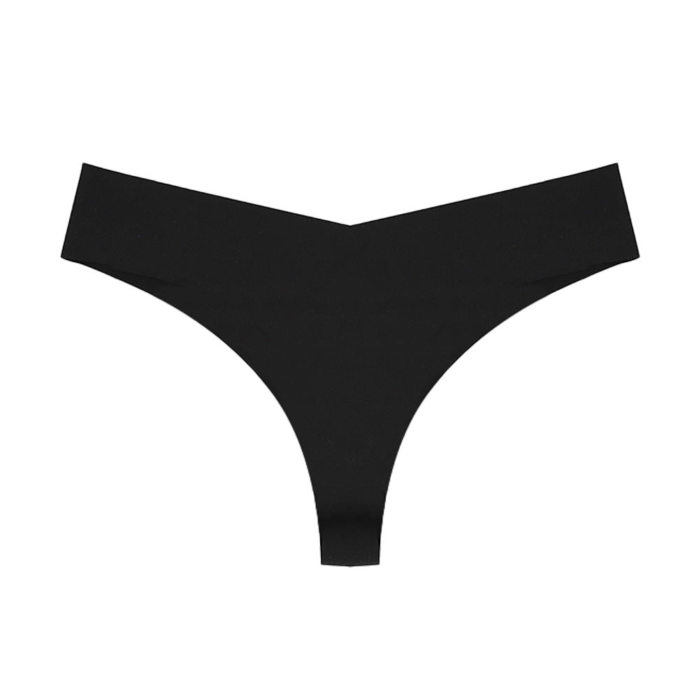 Damer Högskuren Tanga av Elastisk Mikrofiber med Sömlös Bearbetning Mirla-Eva Jonsson