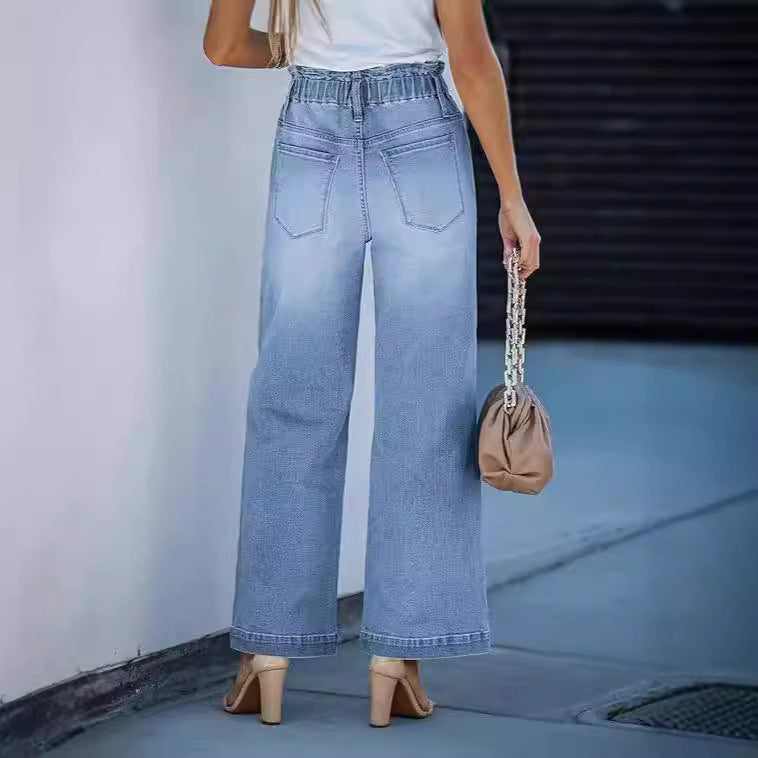 Damer Högskurna Jeans med vida ben Mirla-Eva Jonsson