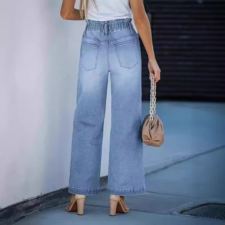Damer Högskurna Jeans med vida ben Mirla-Eva Jonsson