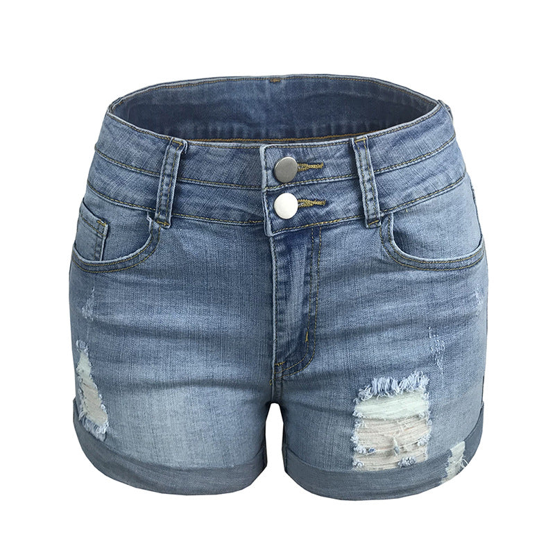 Damer Högskurna Jeansshorts Mirla-Eva Jonsson
