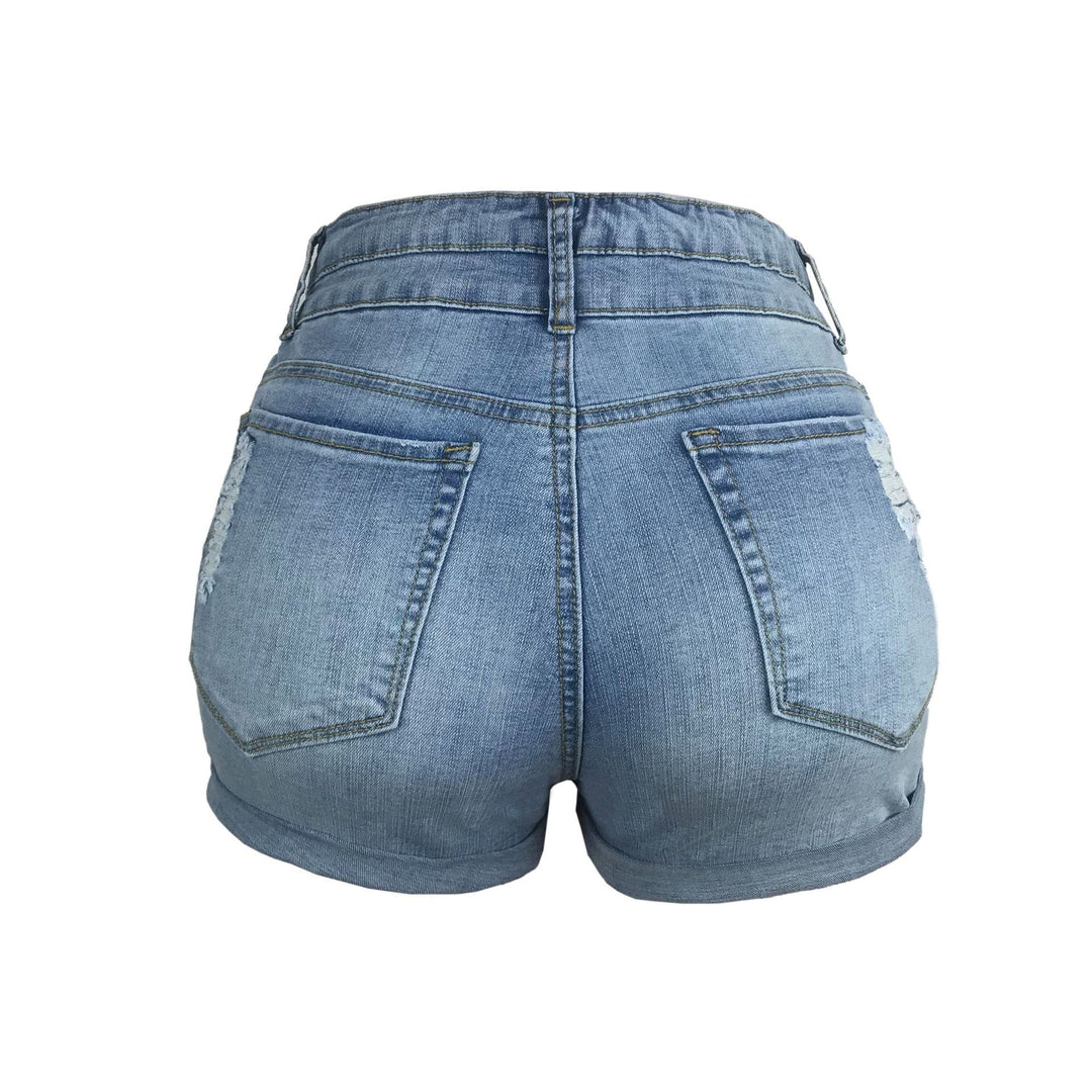 Damer Högskurna Jeansshorts Mirla-Eva Jonsson