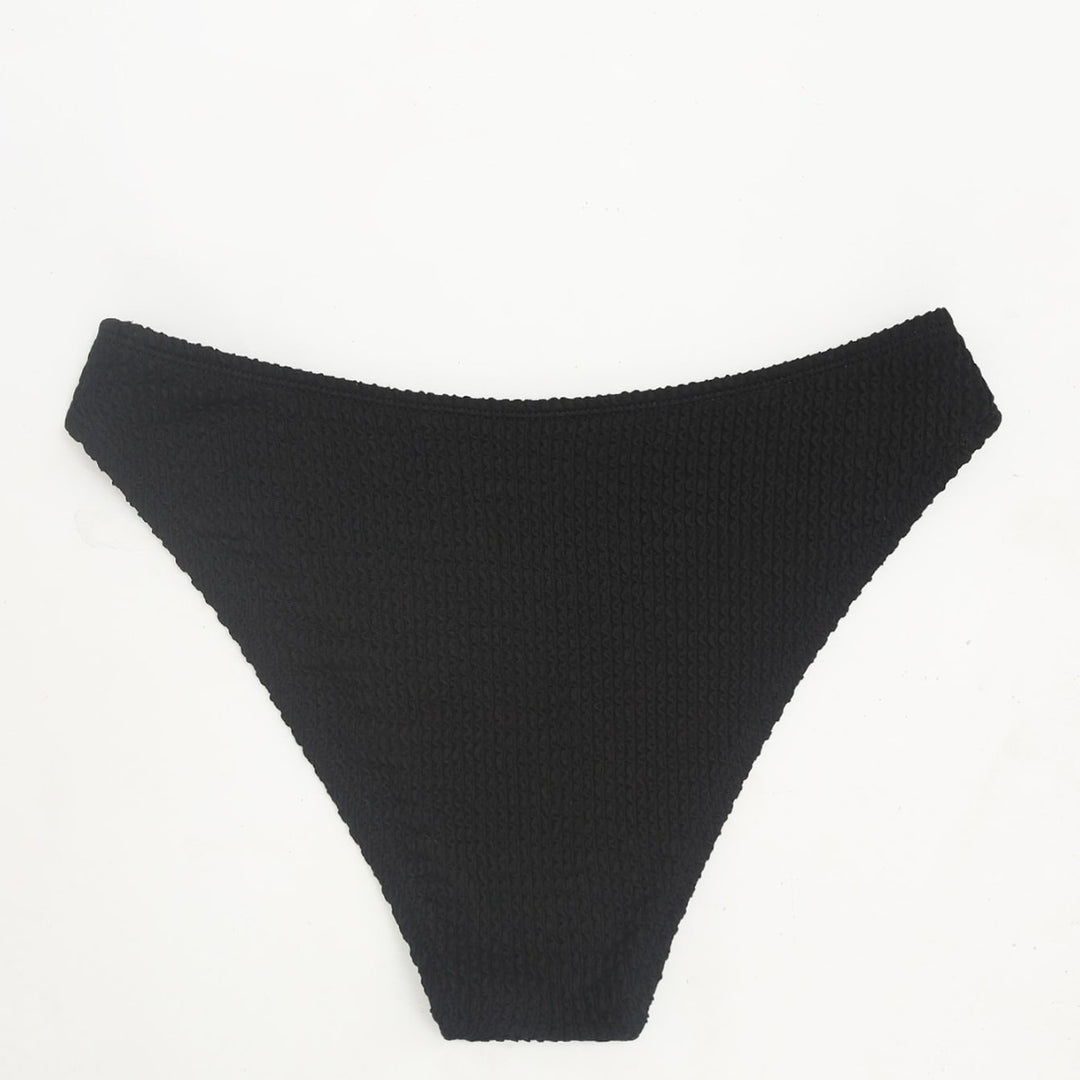 Damer Högt skuren bikiniunderdel med strukturerad design Mirla-Eva Jonsson