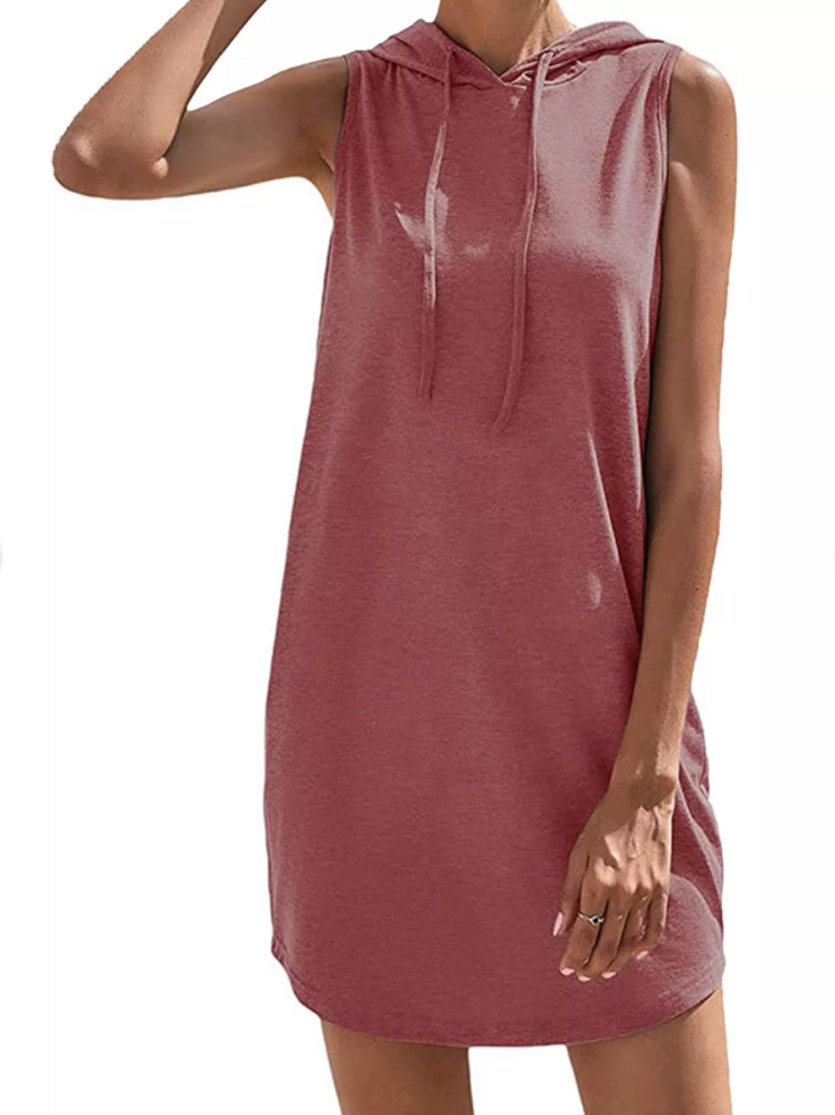 Damer Hoodie Klänning Av Andningsbart Jersey-Material Mirla-Eva Jonsson