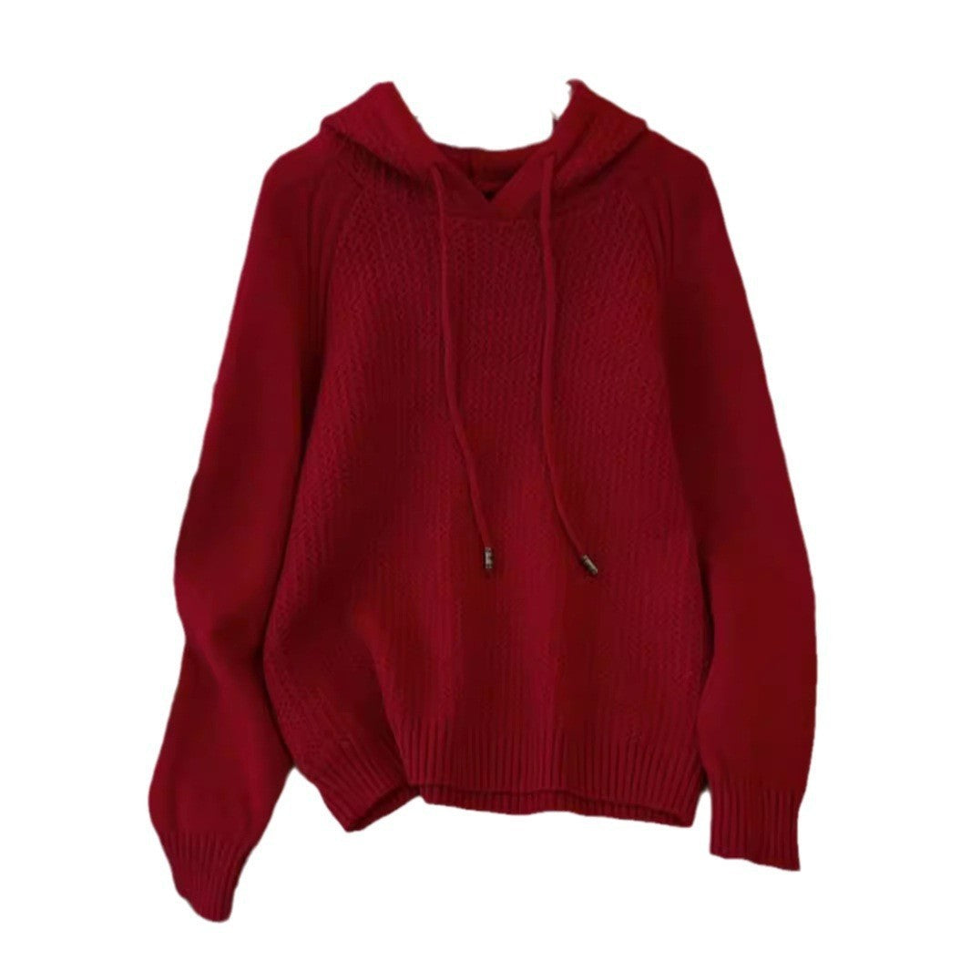 Damer Hoodie med Innovativ Struktur och Avslappnad Skärning Mirla-Eva Jonsson
