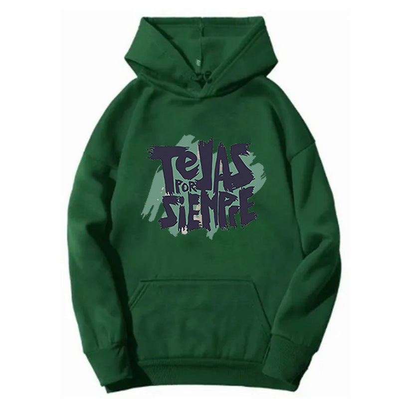 Damer Hoodie med konstnärligt grafiskt tryck Mirla-Eva Jonsson