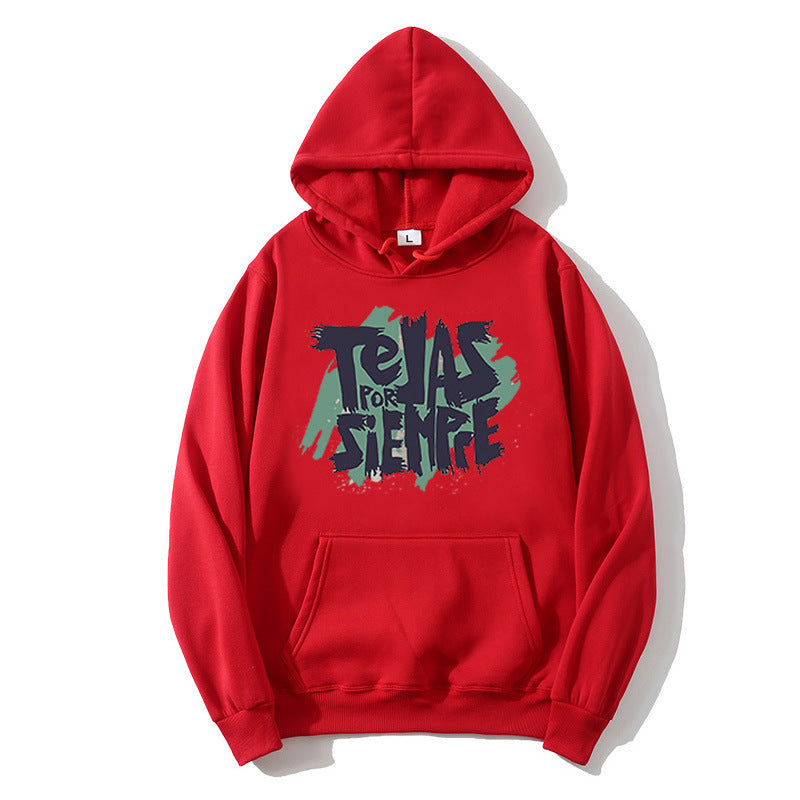 Damer Hoodie med konstnärligt grafiskt tryck Mirla-Eva Jonsson