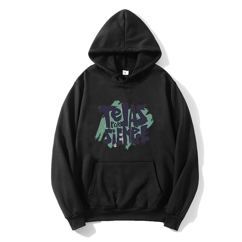 Damer Hoodie med konstnärligt grafiskt tryck Mirla-Eva Jonsson