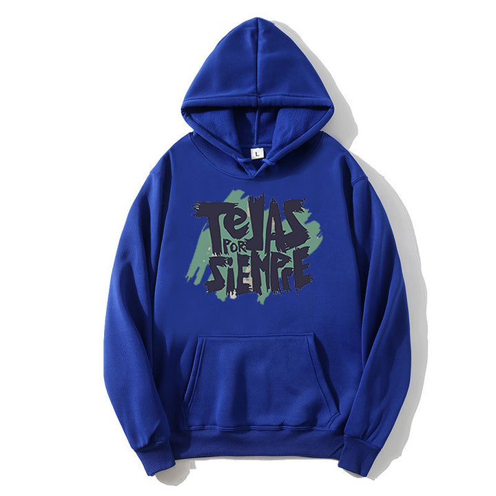 Damer Hoodie med konstnärligt grafiskt tryck Mirla-Eva Jonsson