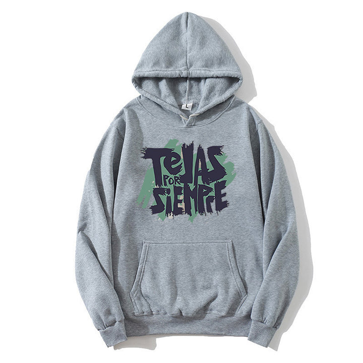 Damer Hoodie med konstnärligt grafiskt tryck Mirla-Eva Jonsson