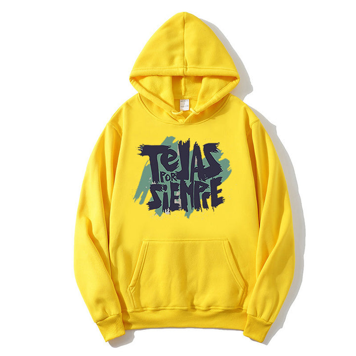 Damer Hoodie med konstnärligt grafiskt tryck Mirla-Eva Jonsson