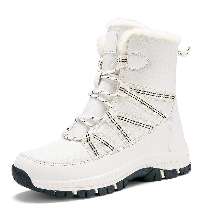 Damer Isolerade Vinterstövlar med halkfri Sula och andningsbart Ovanmaterial Mirla-Eva Jonsson