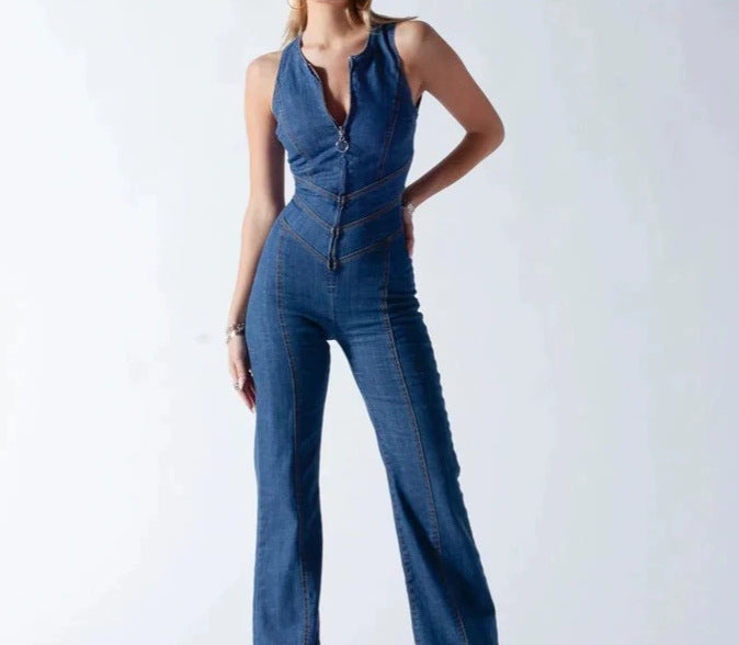 Damer Jeans Overall Mirla-Eva Jonsson