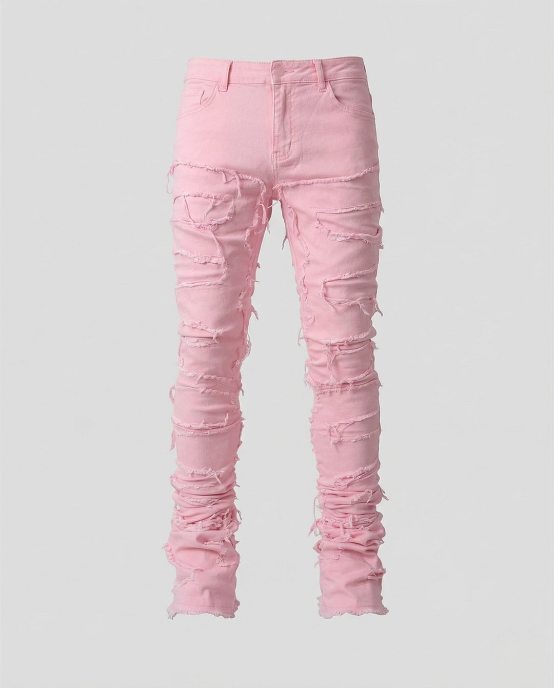 Damer Jeans Skinny Förstörda Fransar-Eva Jonsson