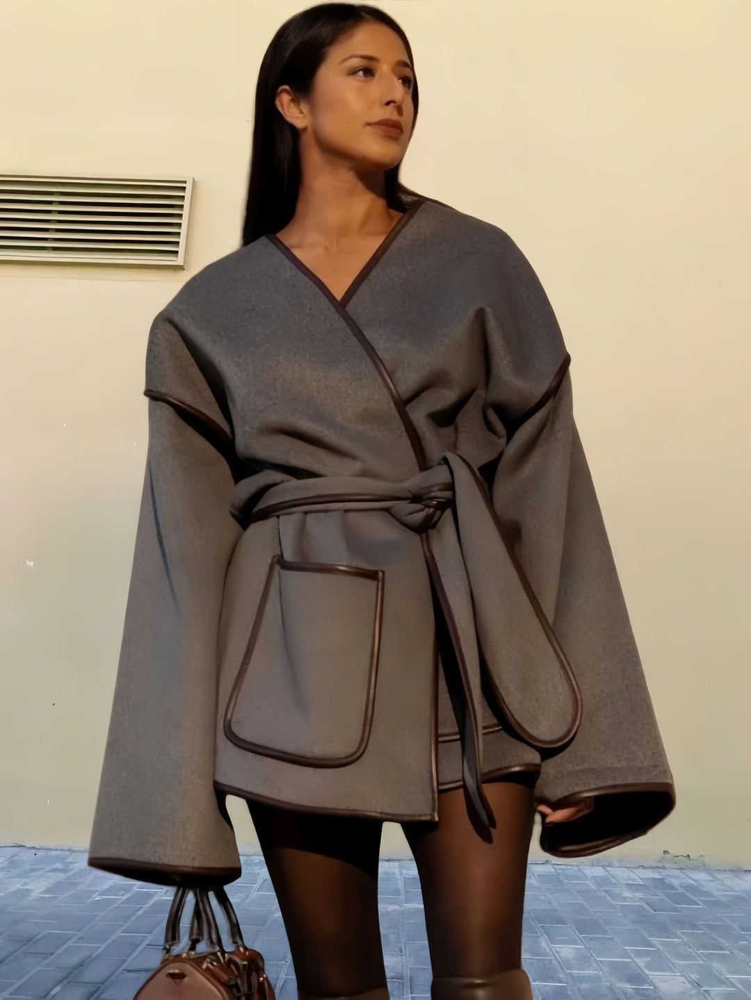 Damer Kimono-Stil Överdrag Mirla-Eva Jonsson