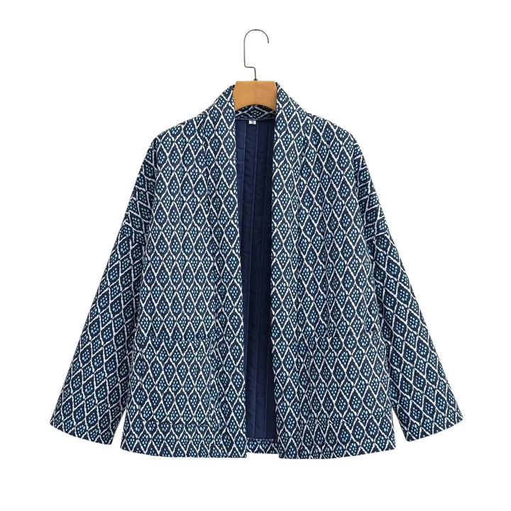 Damer Kimono-jacka med traditionellt mönster och bekväm passform Mirla-Eva Jonsson