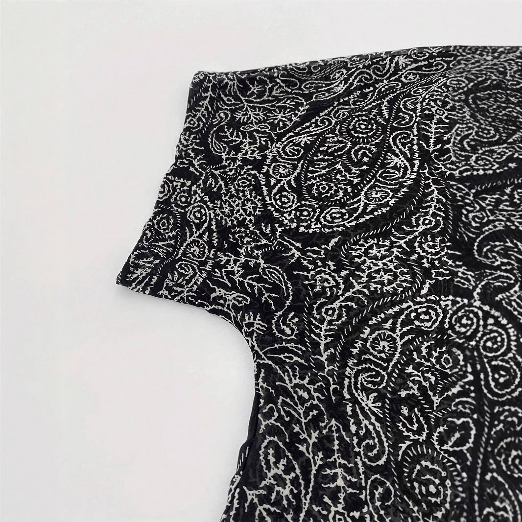 Damer Kimono-jacka med trendigt mönster och löst snitt Mirla-Eva Jonsson