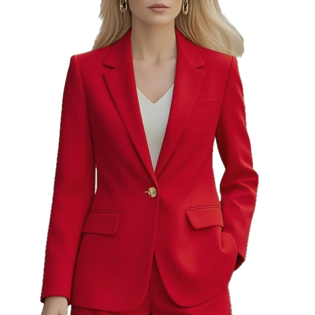 Damer Klassisk Blazer med dekorativa knappar Mirla-Eva Jonsson