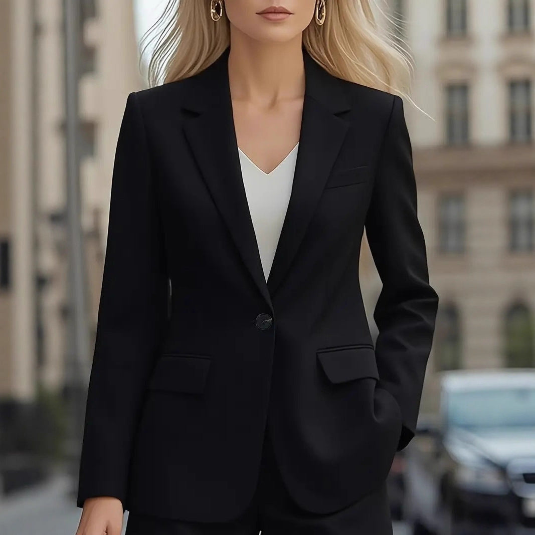 Damer Klassisk Blazer med dekorativa knappar Mirla-Eva Jonsson