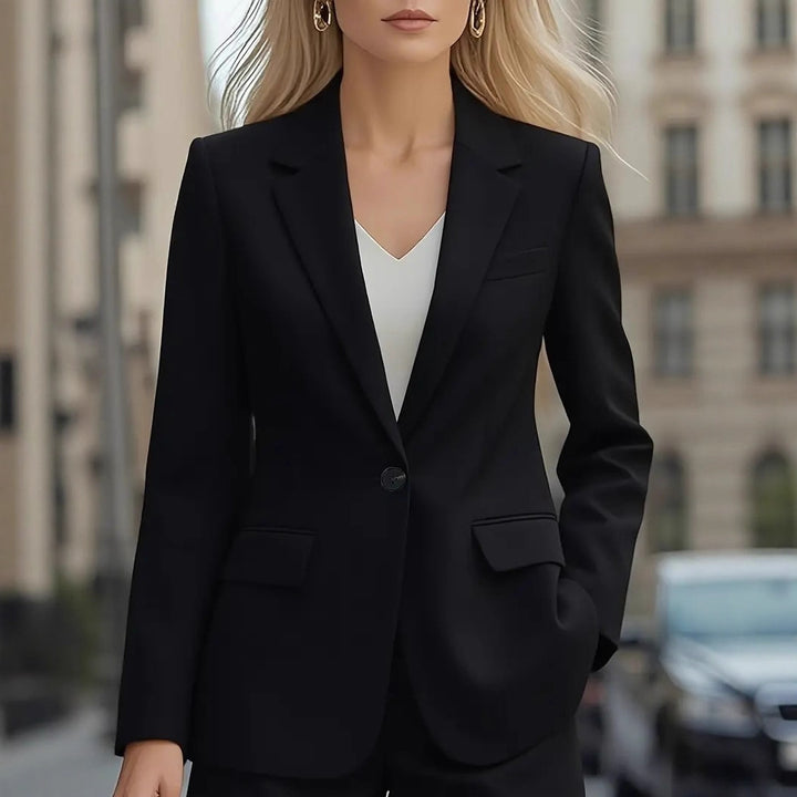 Damer Klassisk Blazer med dekorativa knappar Mirla-Eva Jonsson