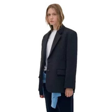 Damer Klassisk Oversized Ull Blazer Mirla-Eva Jonsson