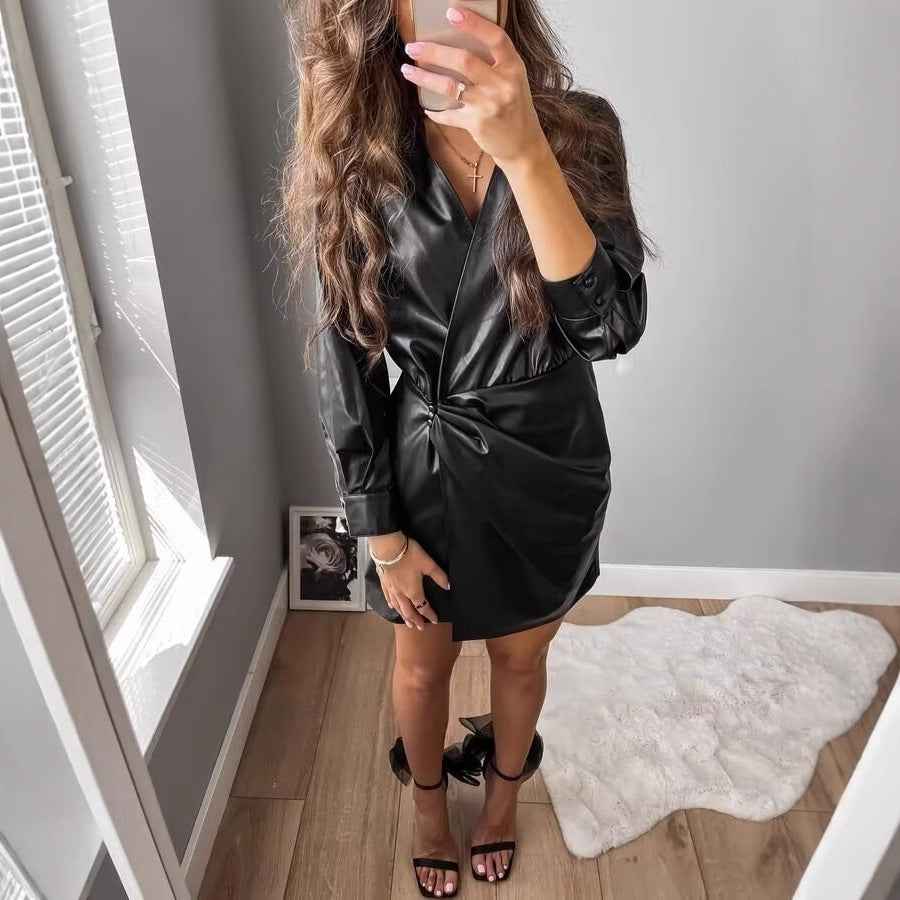 Damer Konstläder Kappa Mirla-Eva Jonsson