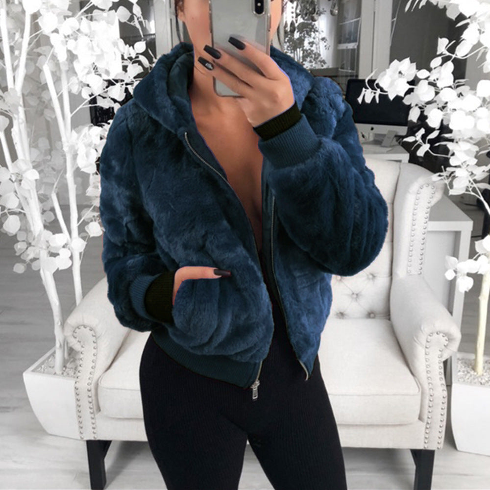 Damer Konstpäls Bomberjacka Eva Jonsson-Eva Jonsson