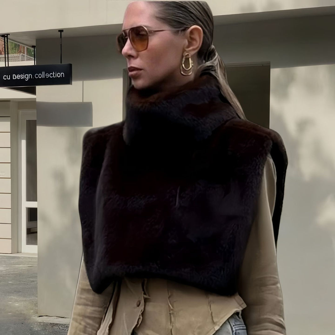 Damer Konstpäls Västa Eva Jonsson-Eva Jonsson