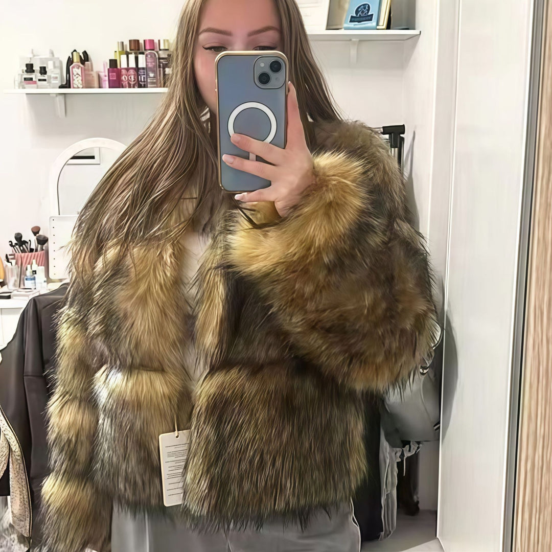 Damer Konstpälsjacka Eva Jonsson-Eva Jonsson