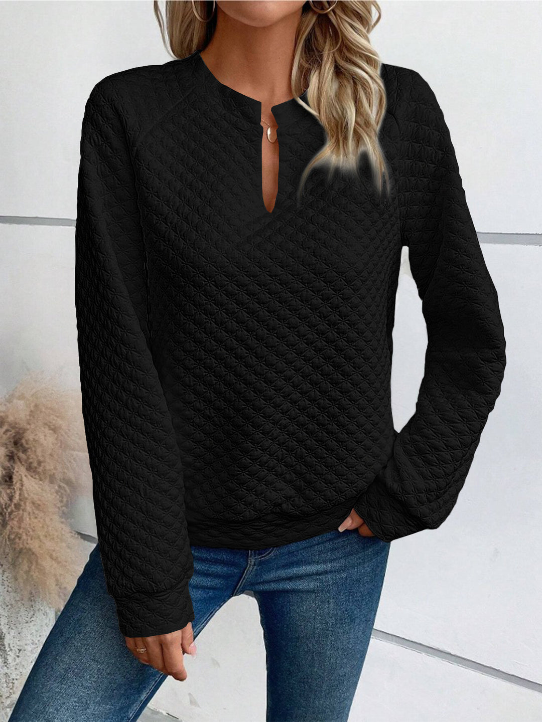 Damer Kviltad Pullover Mirla-Eva Jonsson