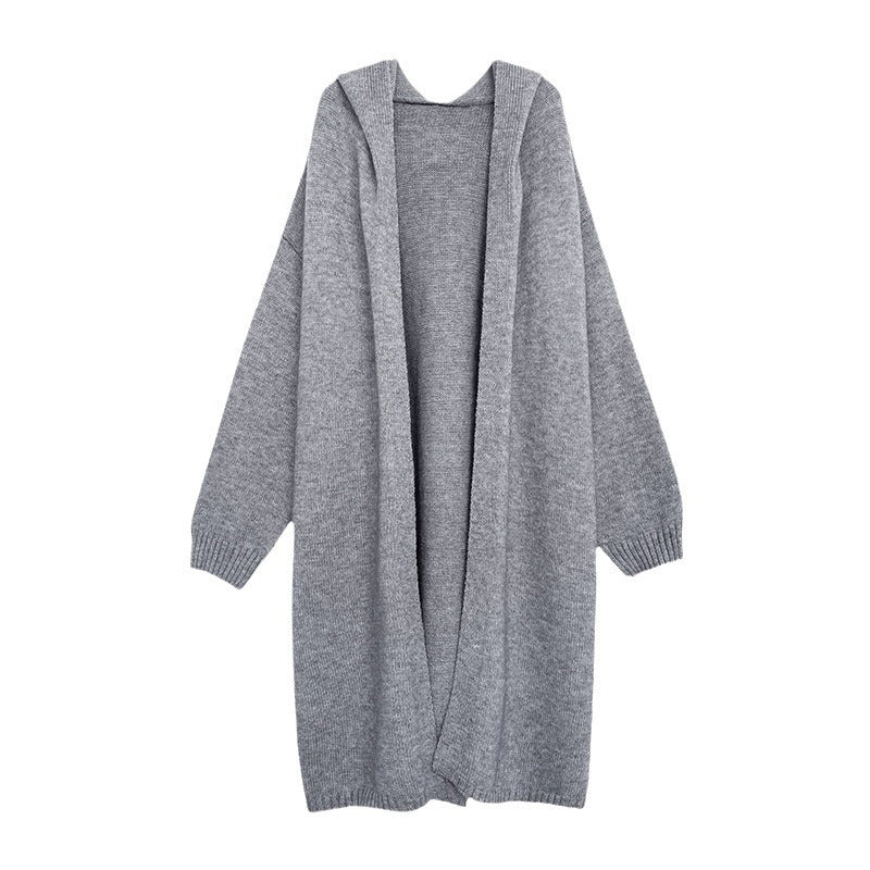 Damer Lång Cardigan i mjukt stickmaterial med generös passform Mirla-Eva Jonsson