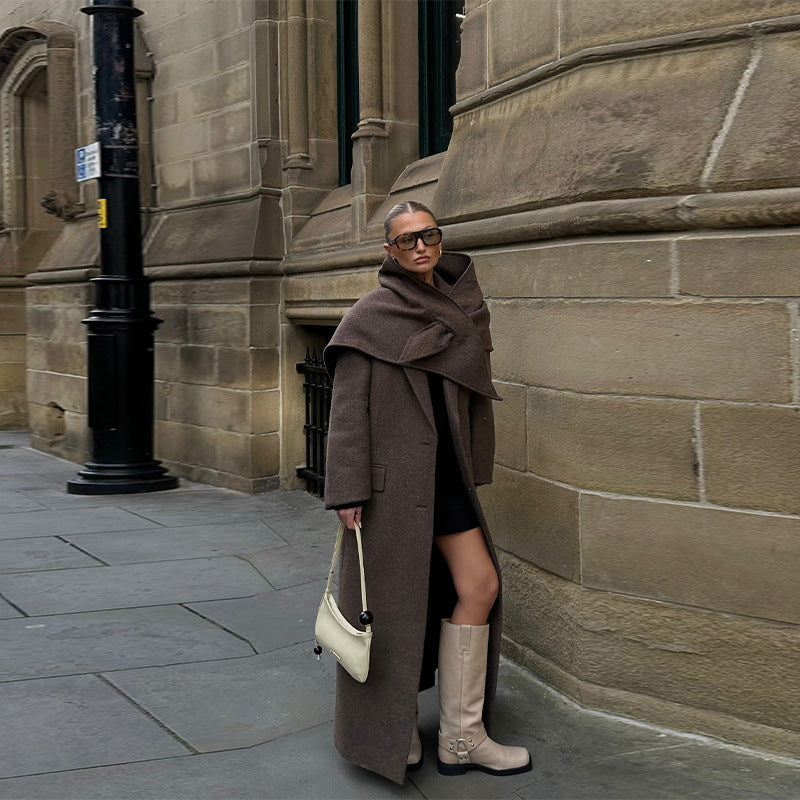 Damer Lång Ullrock med moderna skärningar Mirla-Eva Jonsson