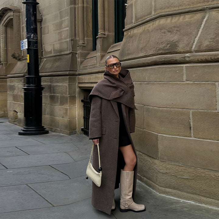 Damer Lång Ullrock med moderna skärningar Mirla-Eva Jonsson