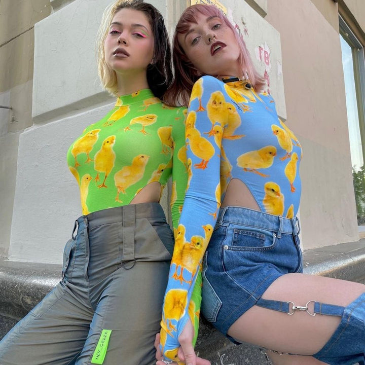 Damer Långärmad Bodysuit Eva Jonsson-Eva Jonsson