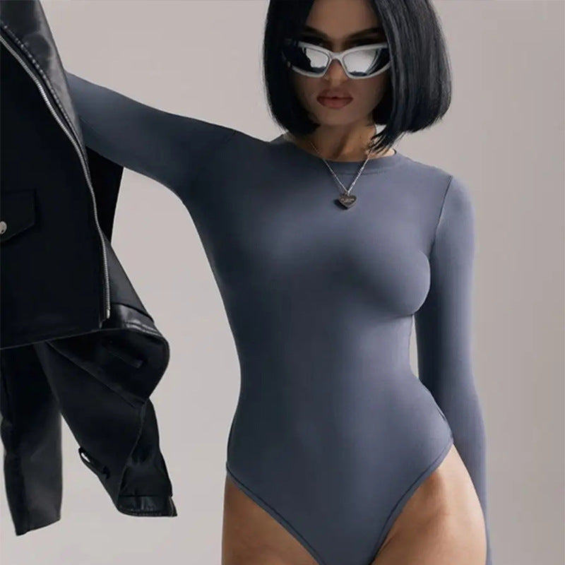 Damer Långärmad Bodysuit med Hög Hals Mirla-Eva Jonsson