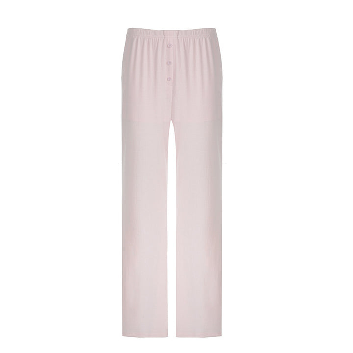 Damer Långärmad Crop Top med knapplist och mjukt material Mirla-Eva Jonsson