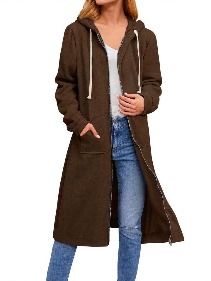 Damer Långärmad Hoodie-Kappa Mirla-Eva Jonsson