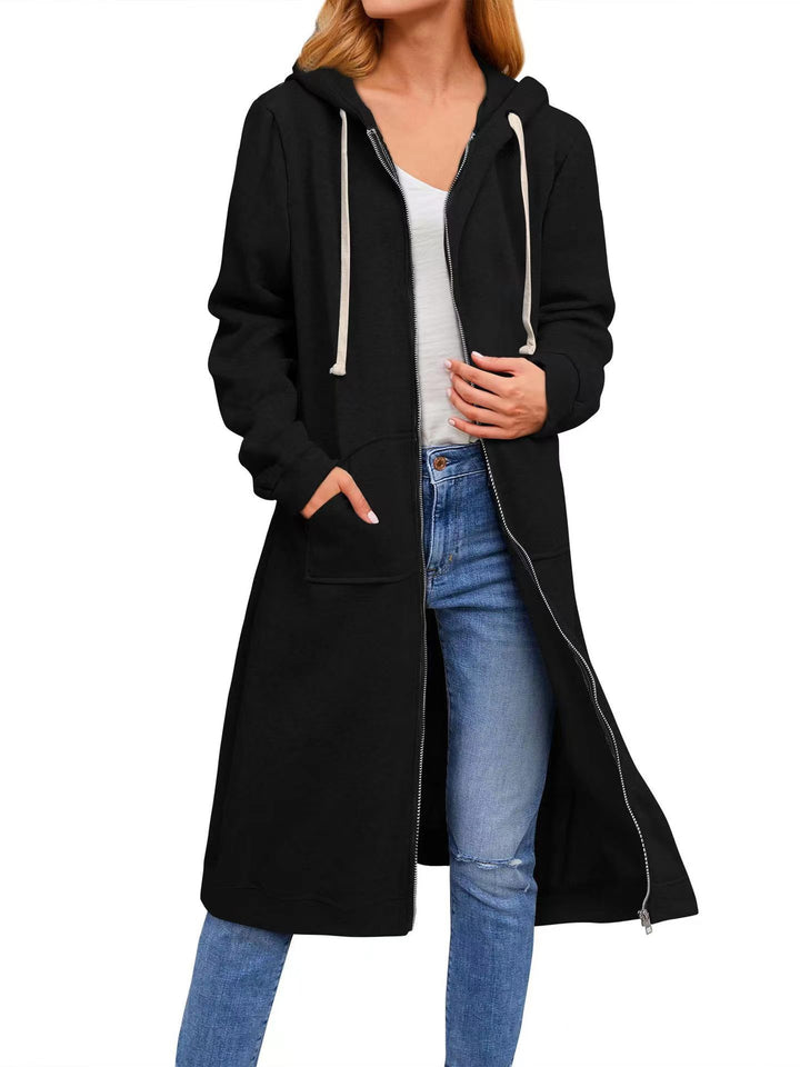 Damer Långärmad Hoodie-Kappa Mirla-Eva Jonsson