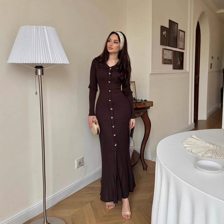 Damer Långärmad Klänning Mirla-Eva Jonsson