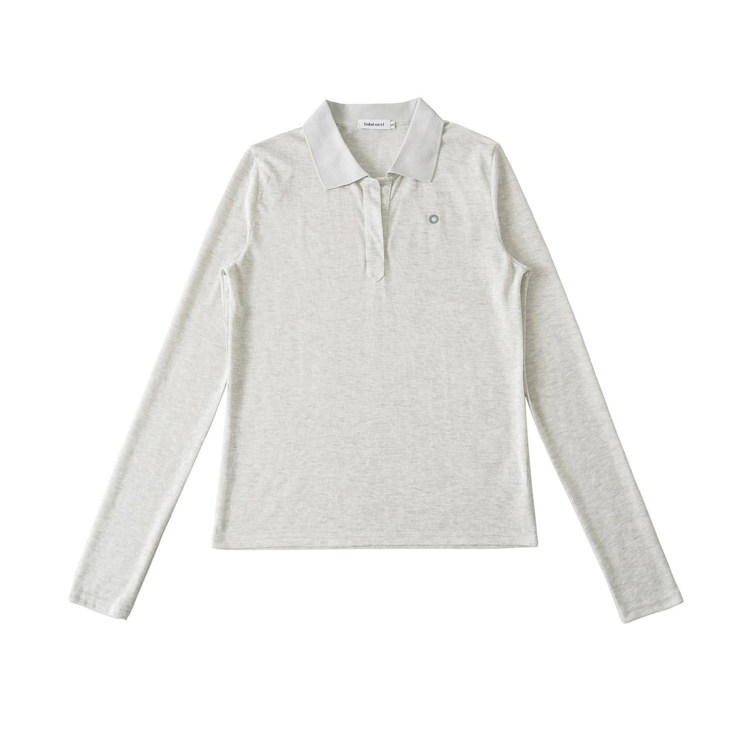 Damer Långärmad Poloshirt Mirla-Eva Jonsson