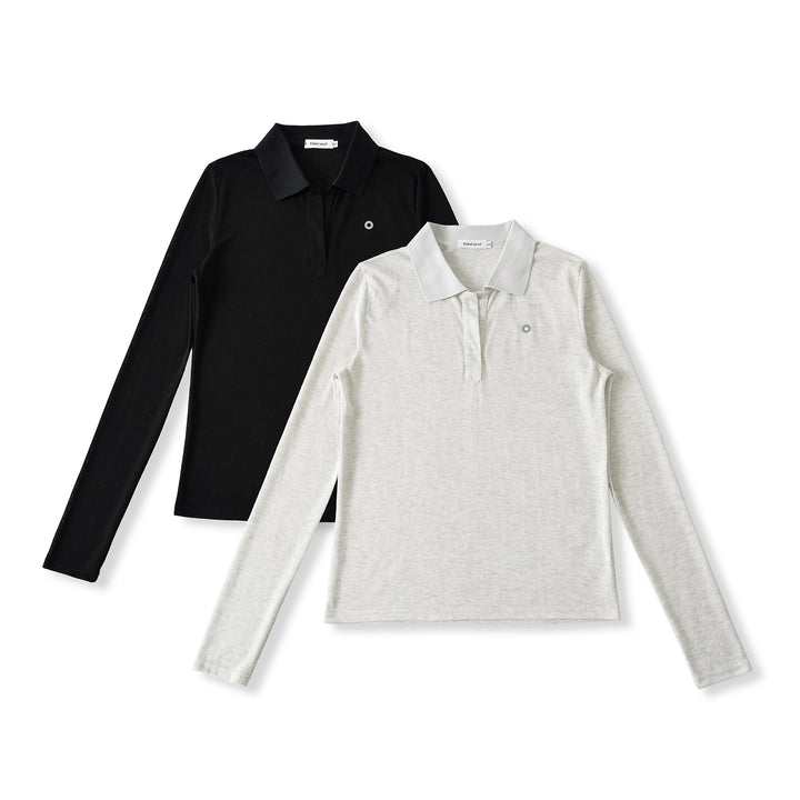 Damer Långärmad Poloshirt Mirla-Eva Jonsson