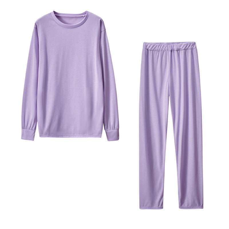 Damer Långärmad Pyjamas Set med elastiska Byxor Mirla-Eva Jonsson