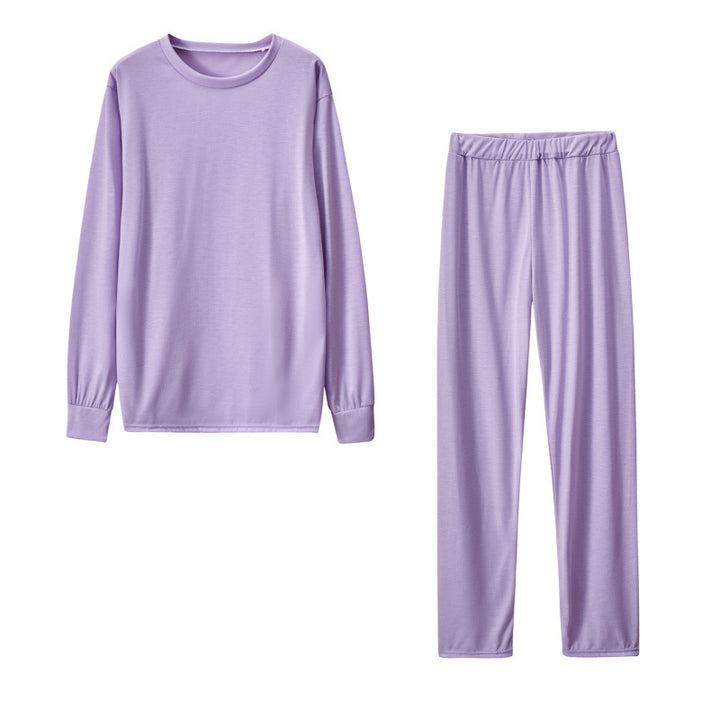 Damer Långärmad Pyjamas Set med elastiska Byxor Mirla-Eva Jonsson