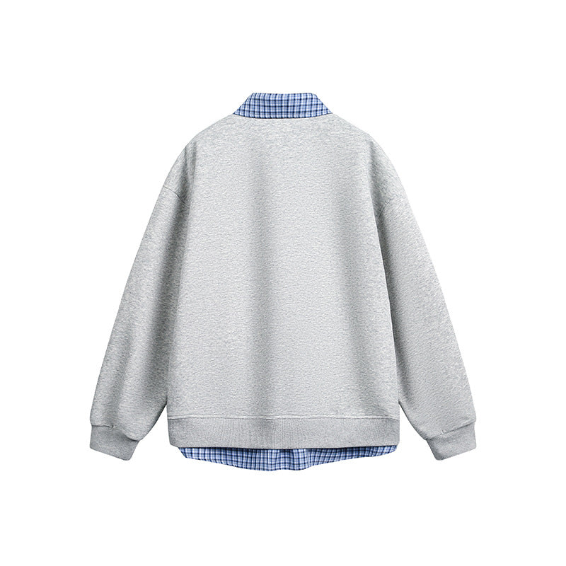 Damer Lässig Oversized Hoodie med Skjortkrage Mirla-Eva Jonsson