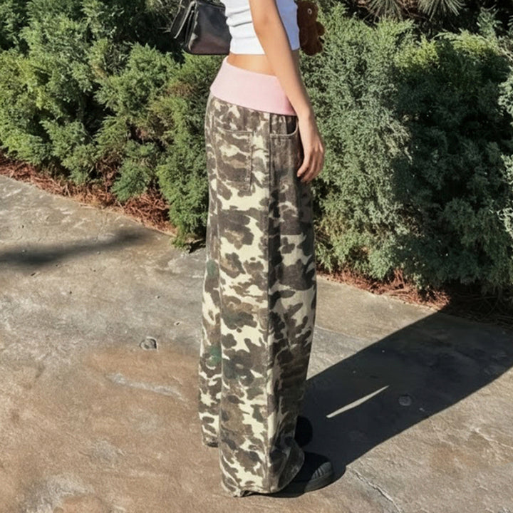 Damer Lätt Camouflage-Relax-byxor Mirla-Eva Jonsson