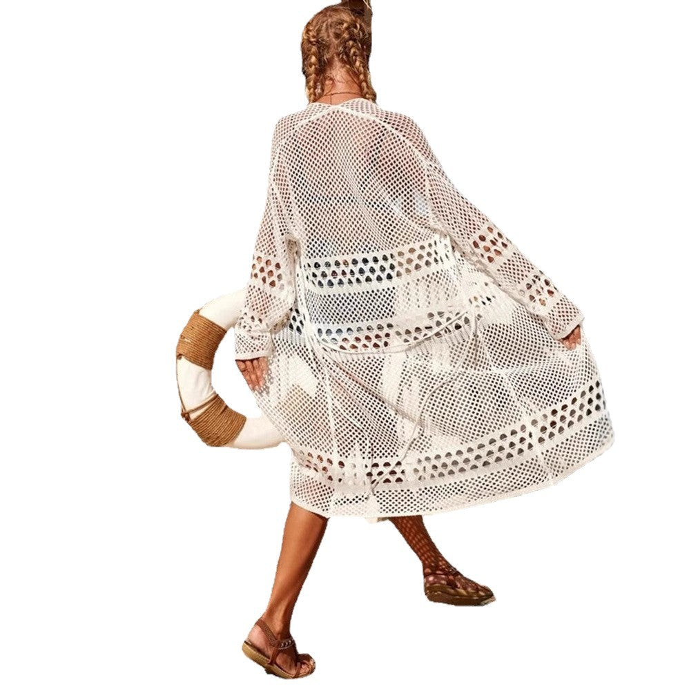 Damer Lätt Häkelöverdrag med generösa hål Mirla-Eva Jonsson