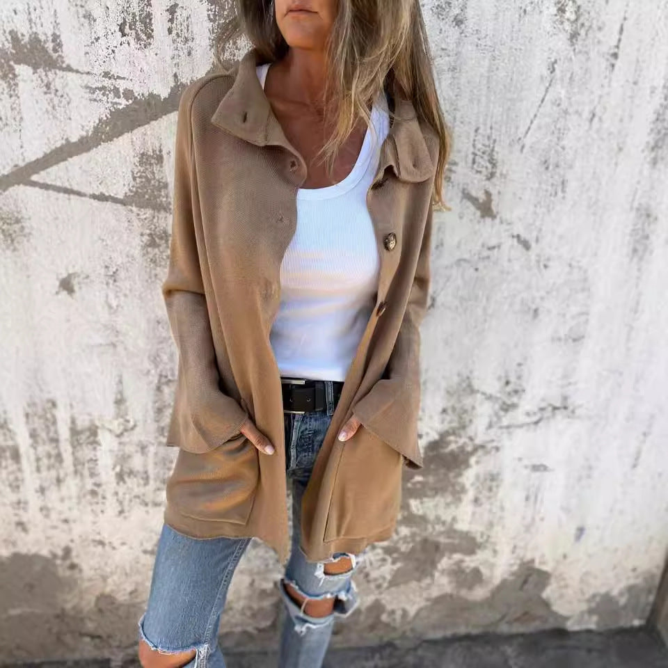 Damer Lätt Oversized Cardigan Mirla-Eva Jonsson