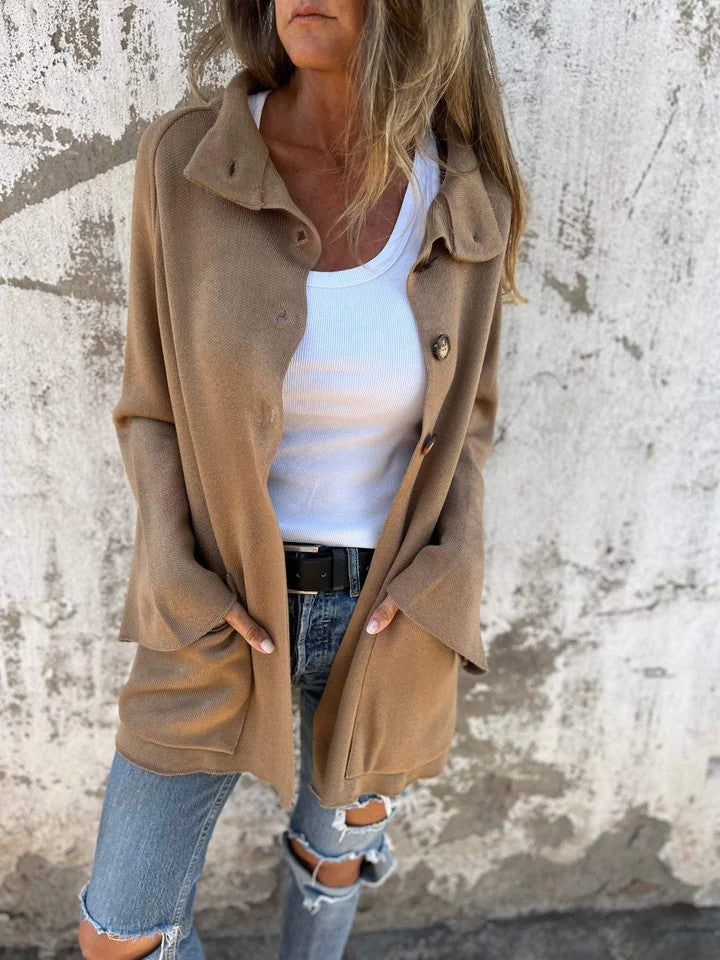 Damer Lätt Oversized Cardigan Mirla-Eva Jonsson