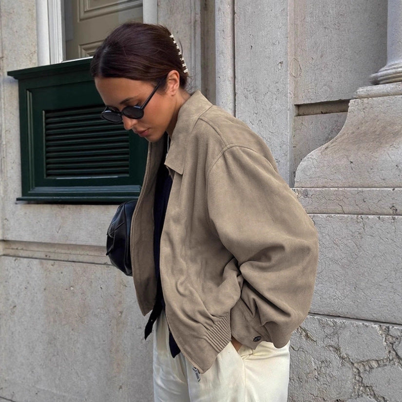 Damer Lätt Oversized Jacka i mjukt material Mirla-Eva Jonsson